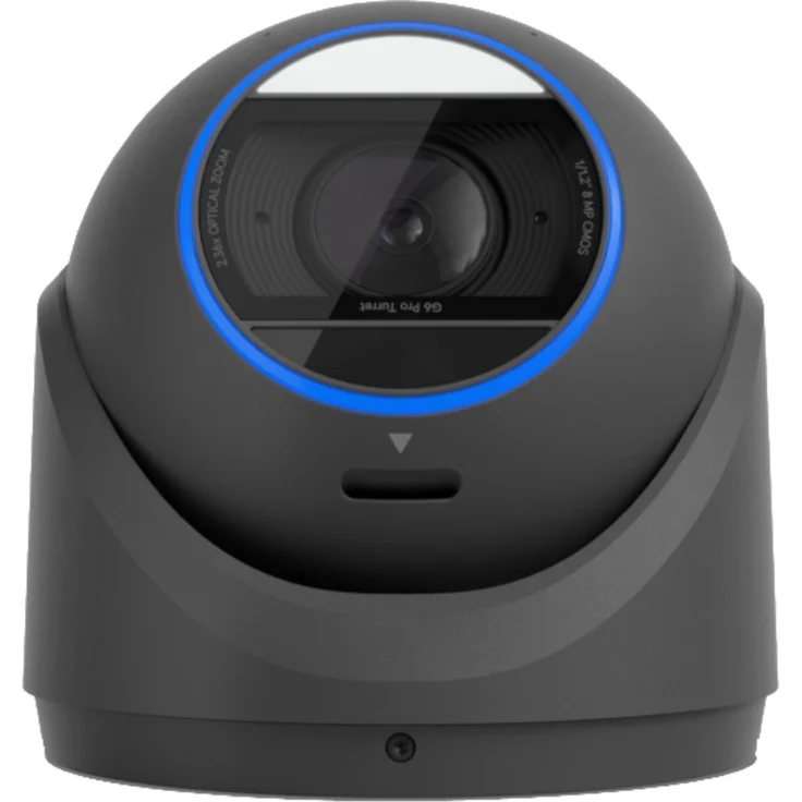 Ubiquiti G6 Pro Turret, Überwachungskamera mit 4K Auflösung, Infrarot-Nachtsicht, PoE und KI-gestützter Erkennung