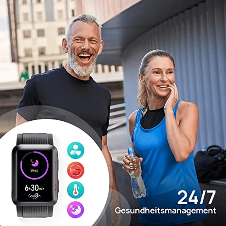 Huawei WATCH D Molly-B19, 4,17cm (1,64 Zoll), AMOLED, Touchscreen, GPS, 409 g, schwarz – Bild 6