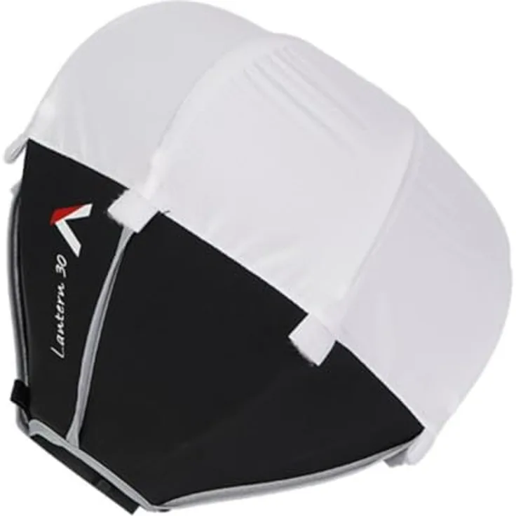 Aputure Lantern 30, Omnidirektionale Softbox für Storm 80c, Mini ProLock Halterung & Lichtsteuerungsrock, tragbar und leicht