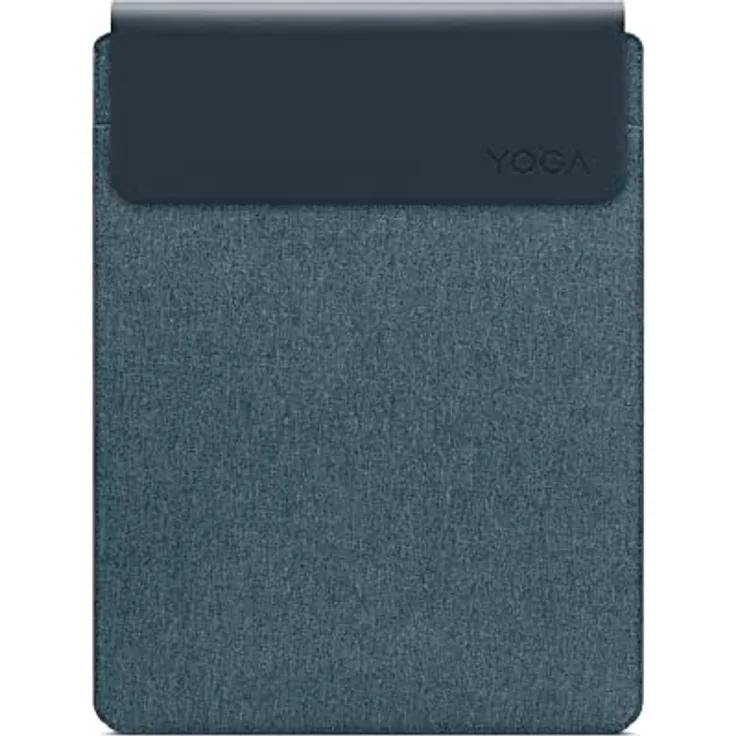 Lenovo Yoga Laptophülle|14,5 Zoll|Magnetverschluss|schlank & leicht, aus recycelten Materialien|Separates Zubehörfach|Tidal Teal