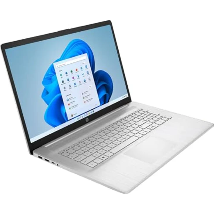 HP Notebook 17-cp0565ng 17,3 Zoll (43,9 cm) Full IPS AMD Ryzen 5 5500U 8 GB 512 GB Windows 11, Silber - Preisvergleich – Bild 2