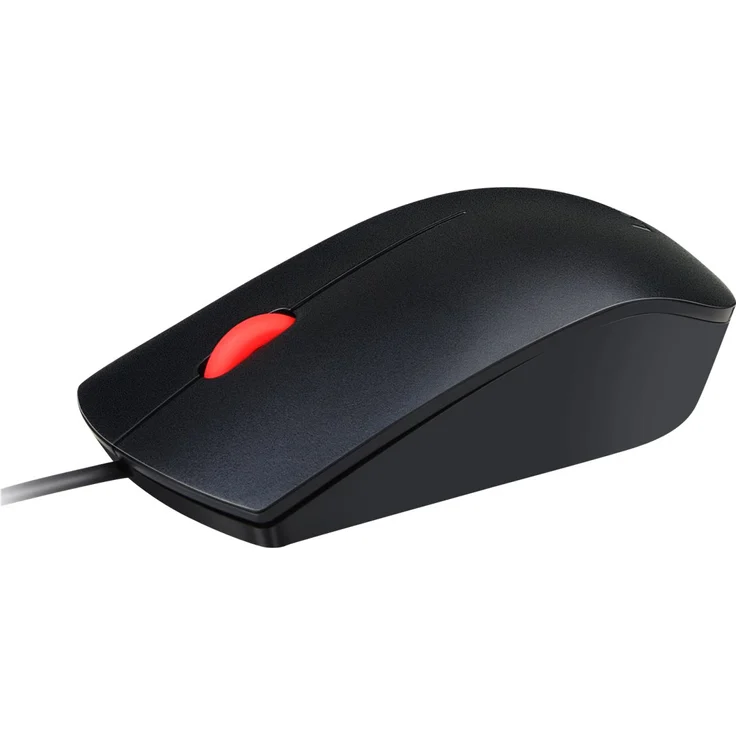 Lenovo Essential Mäuse 3 Button, Wired USB schwarz – Bild 2