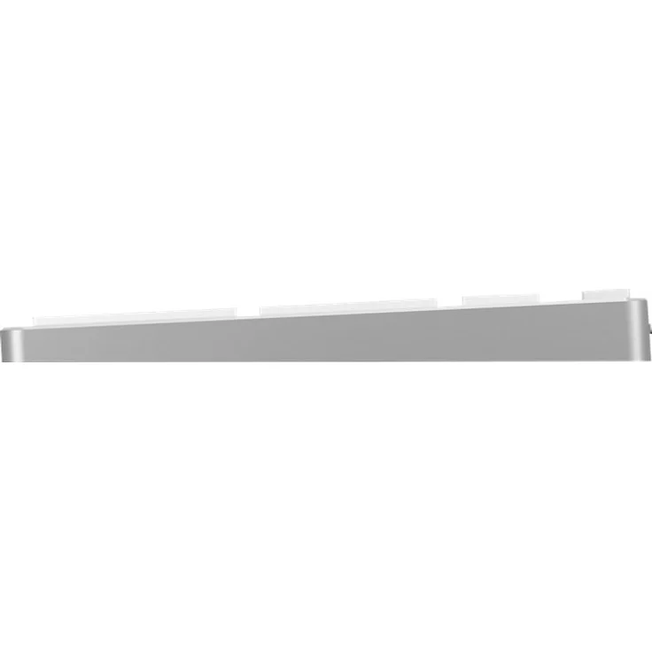 RaidSonic KeySonic KSK-8022BT - Tastatur - kabellos - Bluetooth 3.0 - QWERTZ - Deutsch - Silber (60395) – Bild 4