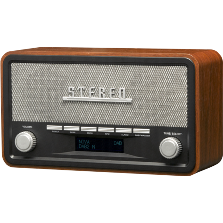 Denver DAB Radio DAB-18, braun – Bild 2