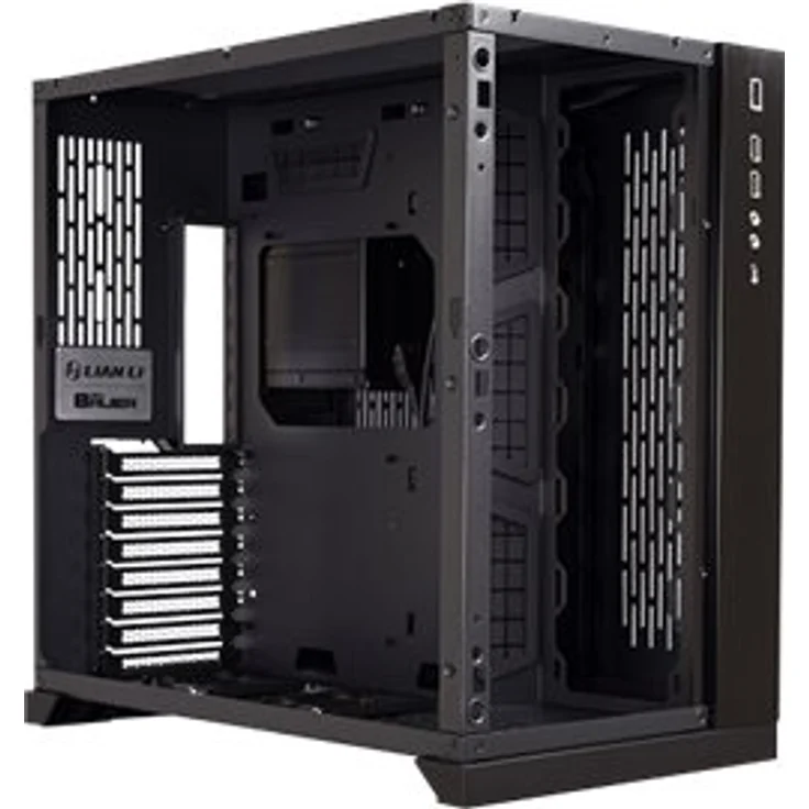 Lian Li PC-O11DX Dynamischer Midi-Tower, gehärtetes Glas - schwarz – Bild 2