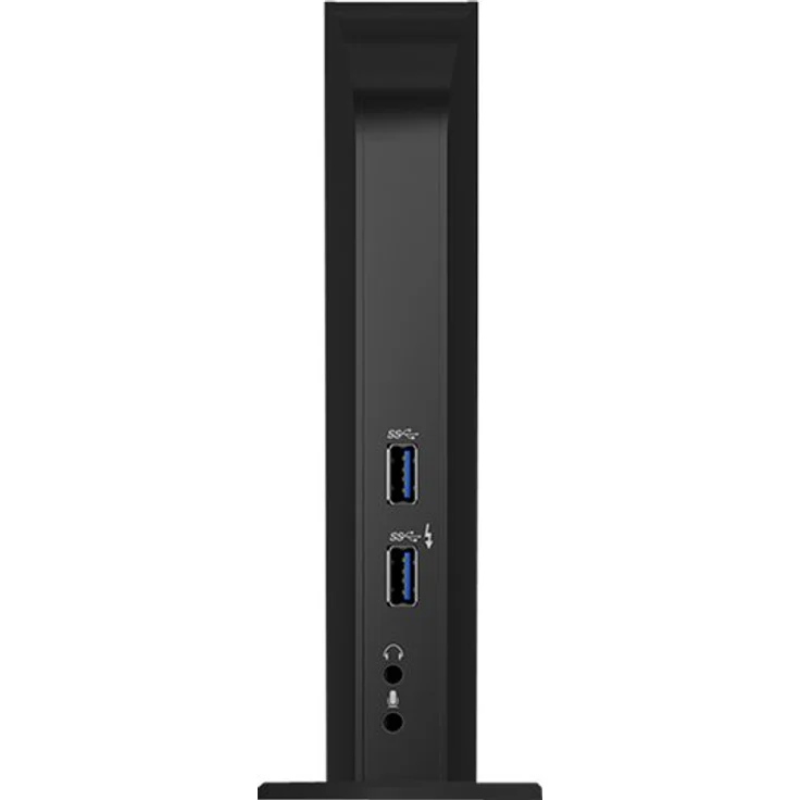 ICY BOX IB-DK2242AC DockingStation mit Type-C & Type-A Kabel, 2x DisplayPort (4K Ultra HD), 6x USB 3.0, Audio In-Out, Gigabit-LAN, schwarz – Bild 4