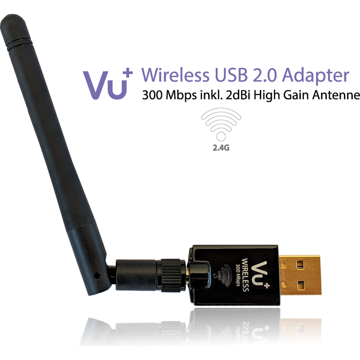VU+ 300 Mbps Wireless USB Adapter WLAN-Adapter – Bild 3