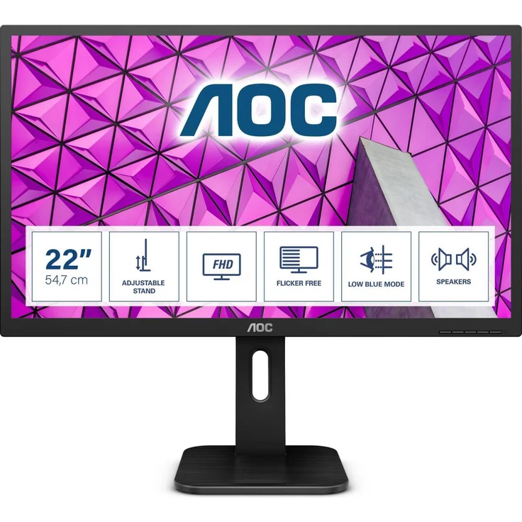 AOC Pro-line 22P1D (22P1D) - 21,5 Zoll, Full HD (1920 x 1080), TN-Panel, 60Hz, 2ms, 250cd/m² – Bild 7