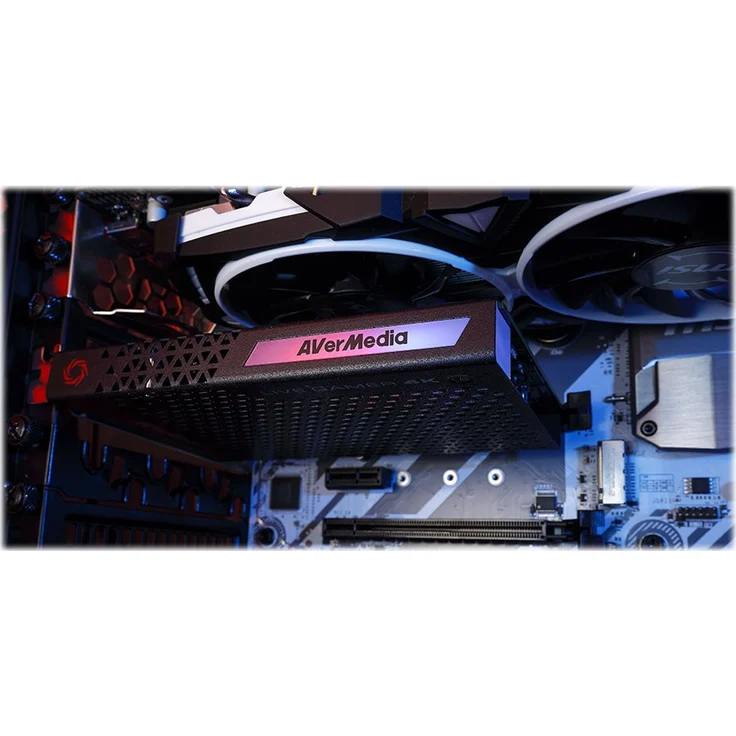 AVerMedia 4K-Live-Gamer, 4Kp60 HDR-Passthrough, PCI-E, extrem niedrige Latenzzeit, ideal für Xbox, PlayStation und PC, PowerDirector 15 enthalten (GC573) – Bild 3