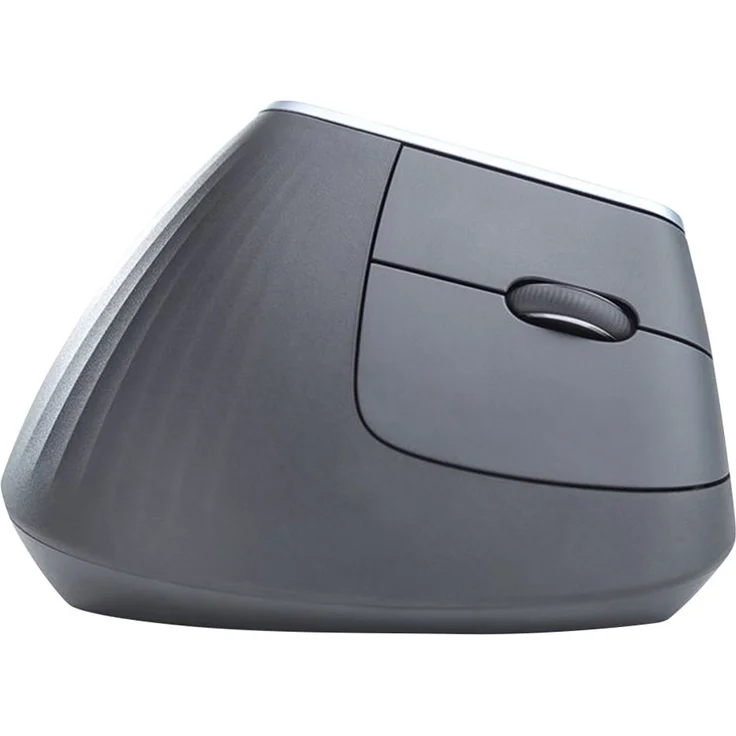 Logitech MX Vertical Ergonomische Kabellose Maus, Bluetooth und 2.4 GHz Verbindung via Unifying USB-Empfänger, 4000 DPI Sensor, Wiederaufladbarer Akku, 4 Tasten, Multi-Device, PC-Mac-iPadOS - schwarz – Bild 9