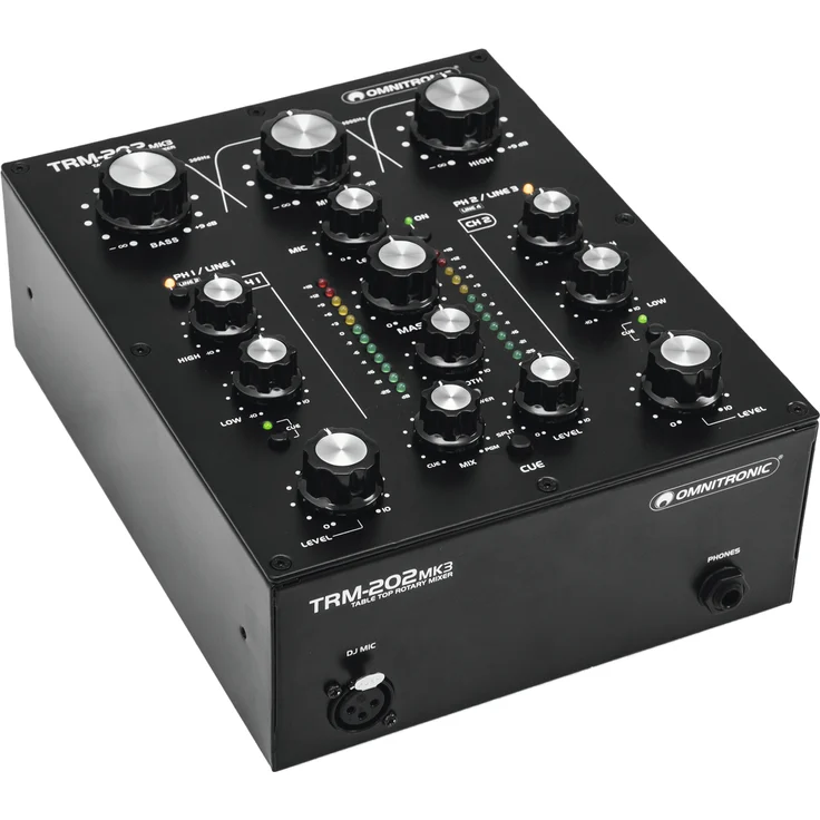 Omnitronic TRM-202MK3 2-Kanal Rotary-Mixer – Bild 3