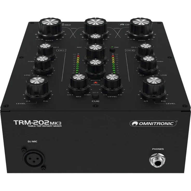 Omnitronic TRM-202MK3 2-Kanal Rotary-Mixer – Bild 2