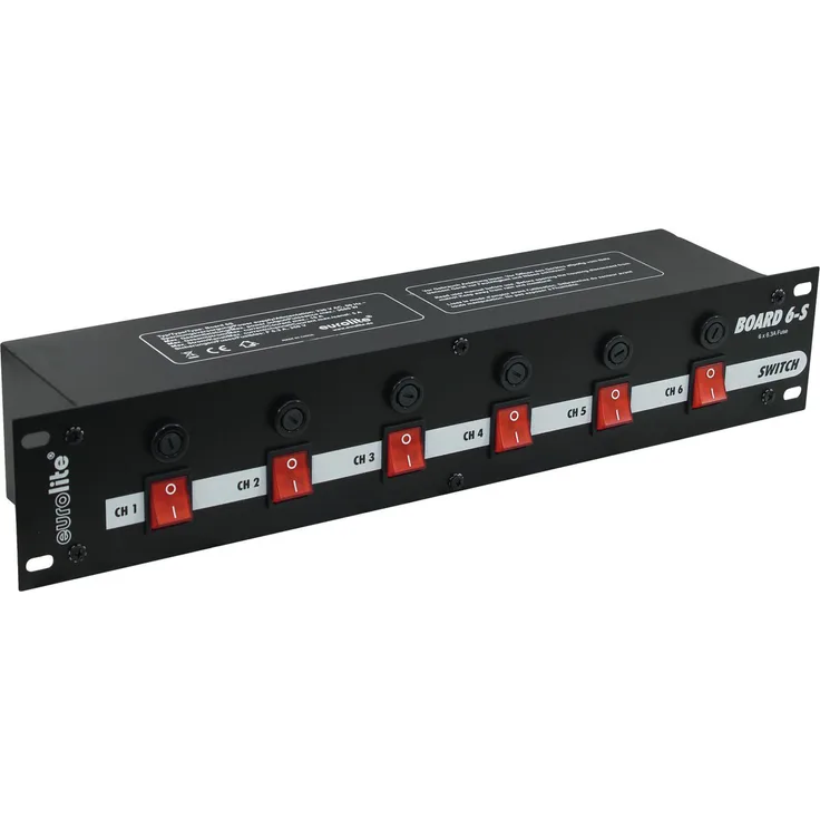 Eurolite Board 6-S m/6xSchutzkontakte