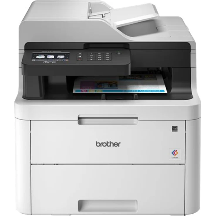 Brother MFC-L3730CDN Kompaktes 4-in-1 Farb-Multifunktionsgerät (18 Seiten/Min.) weiß – Bild 5