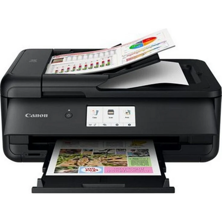 Canon PIXMA TS9550 (3-in-1) Multifunktionsdrucker - (Tintenstrahl) Farbe, Druckgeschwindigkeit: 15 s/w, 15 Farbe, Auflösung: 4800 x 1200, LAN, USB, WLAN, AirPrint, Wi-Fi Direct, Cloud Print (2988C006) – Bild 10
