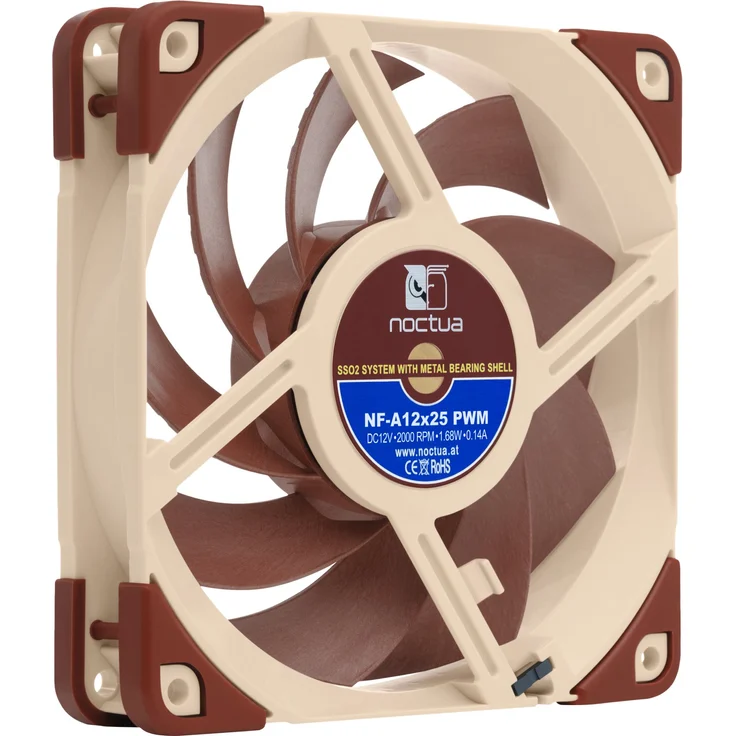 Noctua NF-A12x25 PWM - Gehäuselüfter - 120 mm – Bild 8