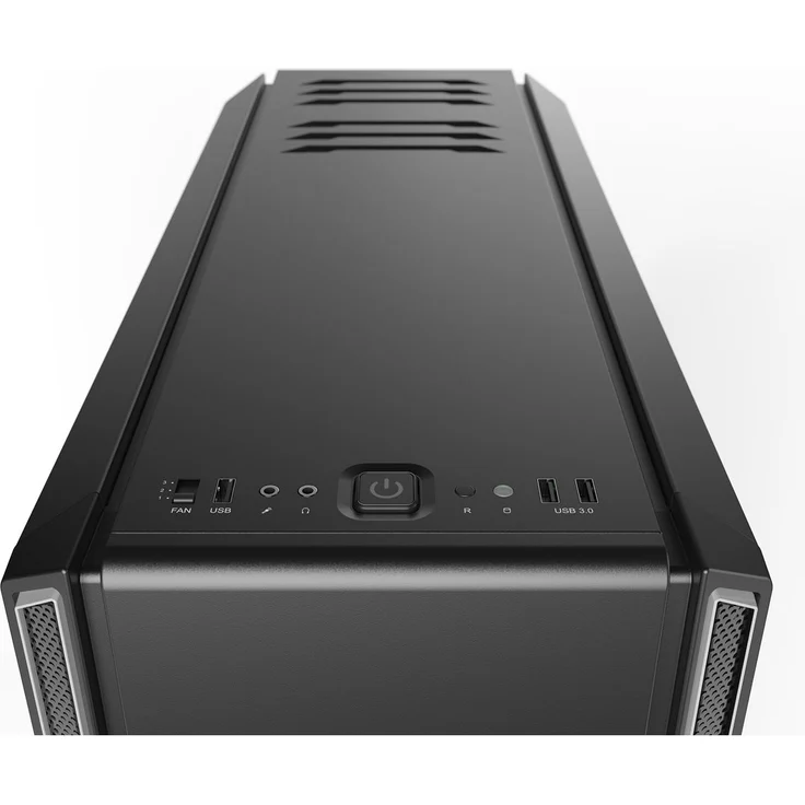 be quiet! SILENT BASE 601 Window Silver Tower-Gehäuse, schwarz/silber (BGW25) – Bild 6