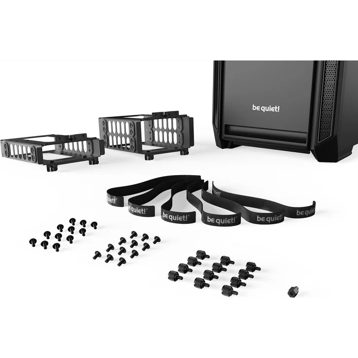 be quiet! SILENT BASE 601 Schwarz, Midi Tower, ohne Netzteil (BG026) – Bild 9