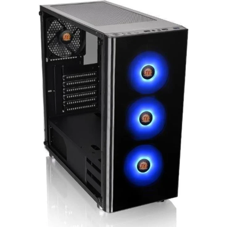Thermaltake V200 Tempered Glass RGB Edition, Gaming PC Gehäuse Schwarz – Bild 7