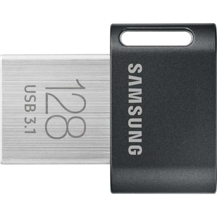 Samsung MUF-128AB-EU FIT Plus 128 GB Typ-A USB 3.1 Flash Drive Schwarz-Weiß – Bild 2
