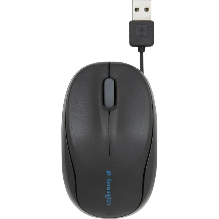 Kensington PRO FIT Retractable Mobile Mouse Scroll-Rad, PC-Maus, PC-Mac, Notebook-Maus, 2-Wege – Bild 4