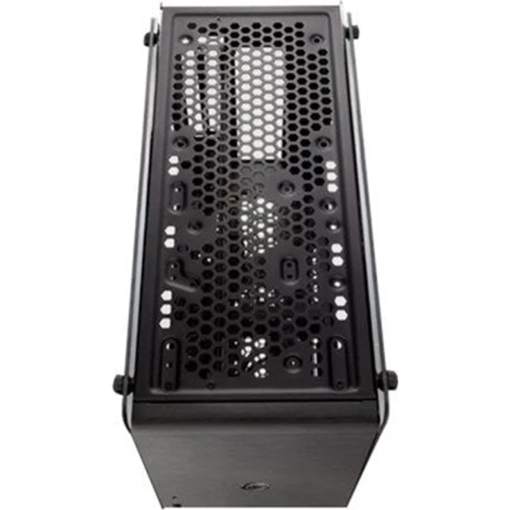 Raijintek Ophion Mini-ITX-Gehäuse, Tempered Glass - schwarz – Bild 2