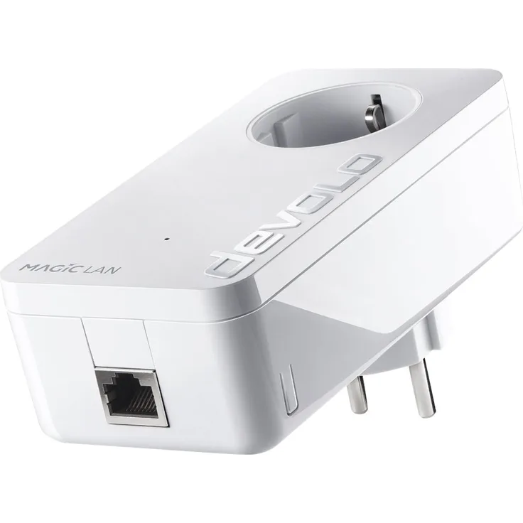 devolo Magic 1 LAN Einzeladapter 1-1-1 (1200 Mbit/s, Powerline, Gigabit-LAN, 400m)