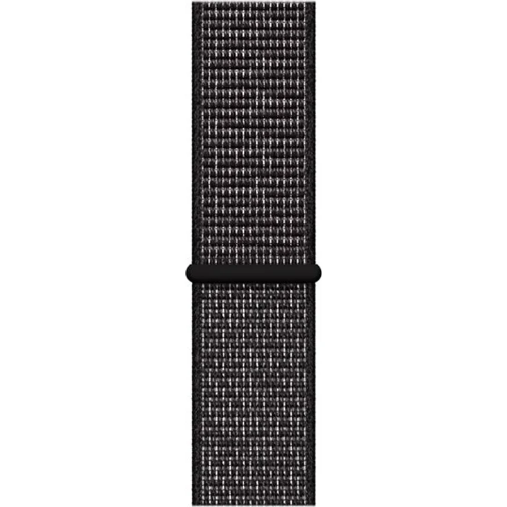 Apple Watch Series 4 Nike+ GPS Aluminium 44mm Sport Loop Space Grau/Schwarz Smartwatch – Bild 2