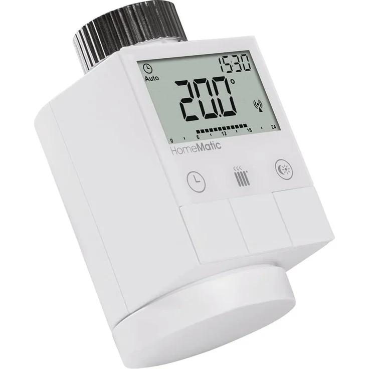 HomeMatic Smart Home Funk-Heizkörperthermostat HM-CC-RT-DN, weiß (105155) – Bild 3