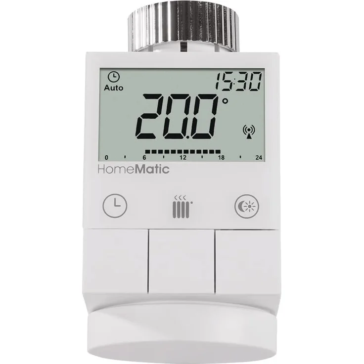 HomeMatic Smart Home Funk-Heizkörperthermostat HM-CC-RT-DN, weiß (105155) – Bild 2