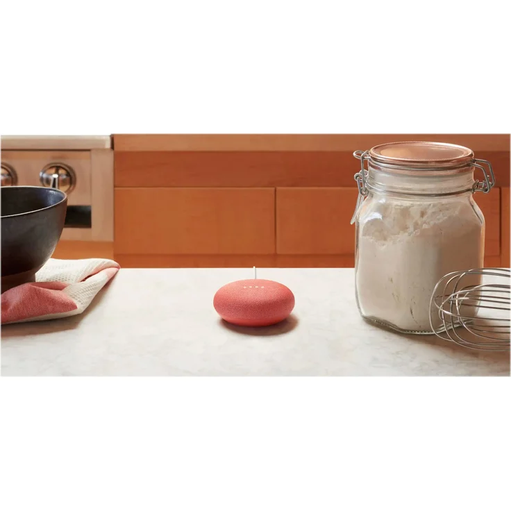 Google Home Mini Sprachassistent Koralle – Bild 11