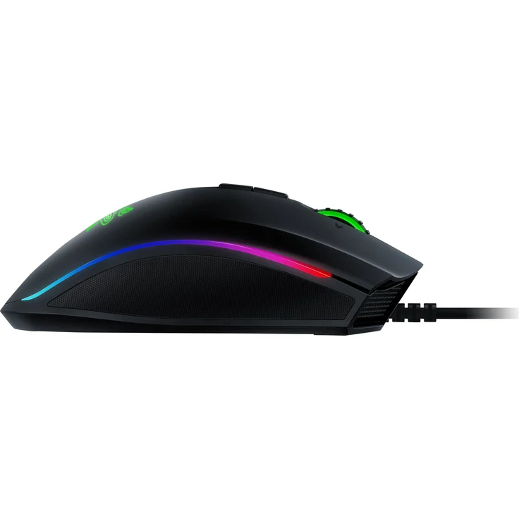 Razer Mamba Elite Gaming Maus (mit 9 programmierbaren mechanischen Tasten, Optischer Sensor mit echten 16.000 DPI und RGB Chroma Beleuchtung) – Bild 8