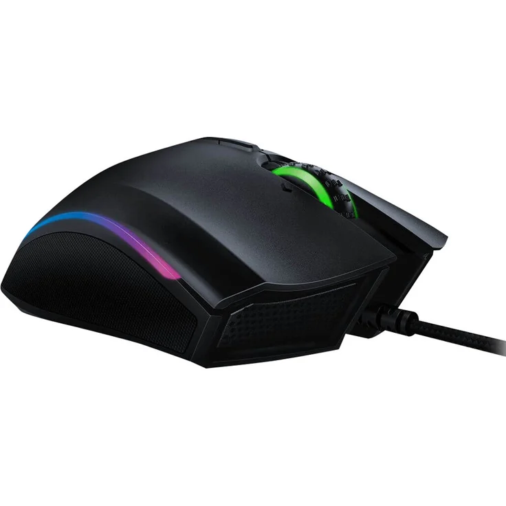 Razer Mamba Elite Gaming Maus (mit 9 programmierbaren mechanischen Tasten, Optischer Sensor mit echten 16.000 DPI und RGB Chroma Beleuchtung) – Bild 9