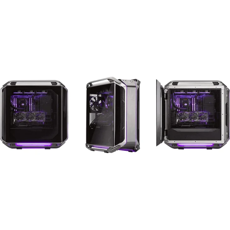 Cooler Master COSMOS C700M Big-Tower-Gehäuse, grau/silber – Bild 3