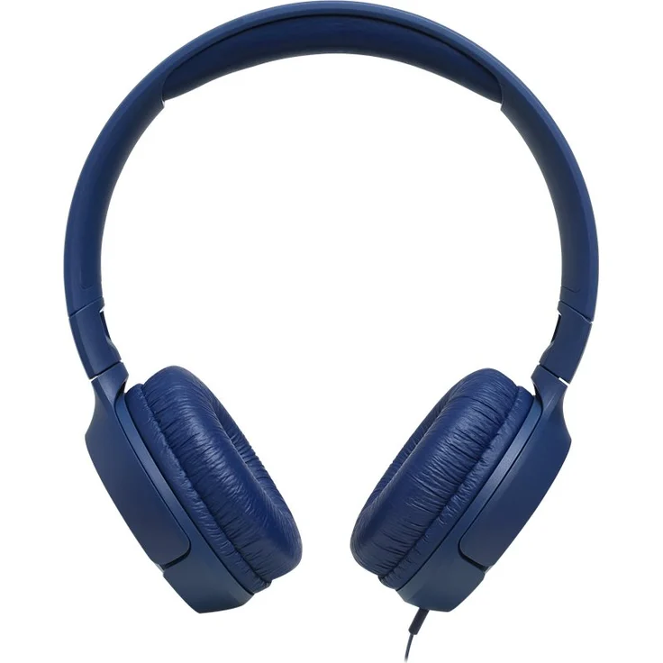 JBL Tune500 On-Ear Kopfhörer mit Kabel - Ohrhörer mit 1-Tasten-Fernbedienung, integriertem Mikrofon und Alexa-Integration - Telefonieren und Musik hören unterwegs Blau – Bild 4