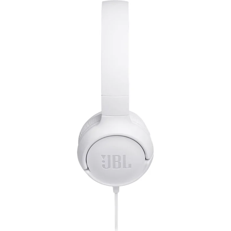 JBL Tune500 Alexa-Integration On-Ear-Kopfhörer mit Mikrofon, weiß – Bild 4