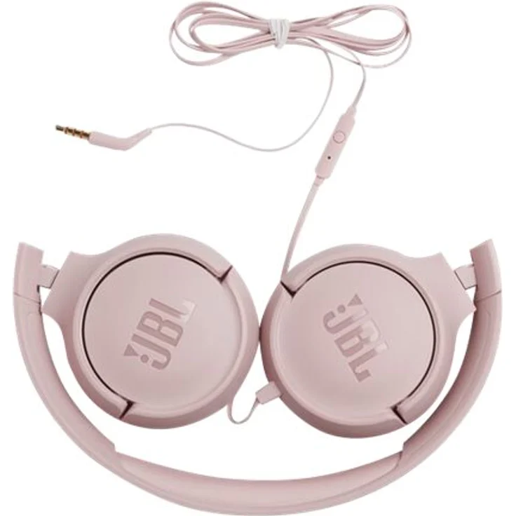 JBL Tune500 Alexa-Integration On-Ear-Kopfhörer mit Mikrofon, pink – Bild 4