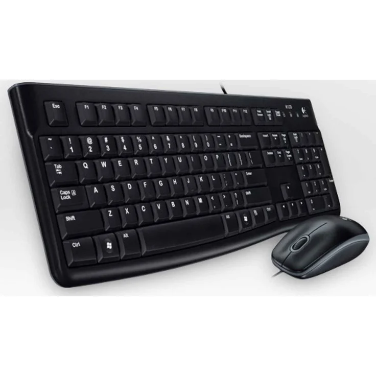 Logitech MK120 Kabelgebundenes Tastatur-Maus-Set, Optische Maus, USB-Anschluss, PC-Laptop, Deutsches QWERTZ-Layout - schwarz – Bild 6