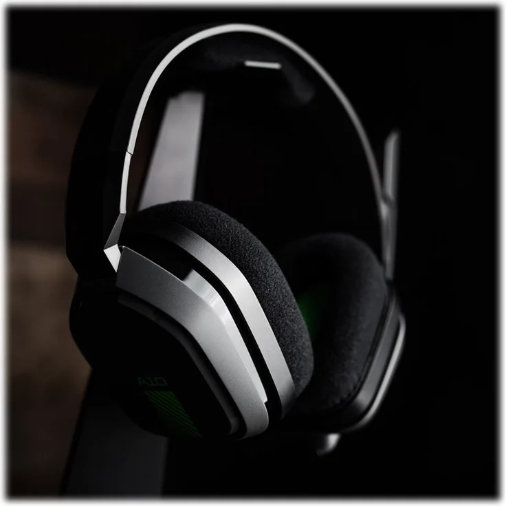 ASTRO A10 Gaming-Headset, ASTRO Audio, 3,5 mm Klinke, Flip-Stummschaltung, Bequeme Stoff-Ohrpolster, Leichtgewicht, Strapazierfähig, PC-Mac-Xbox One-PS4 - schwarz-grün – Bild 3