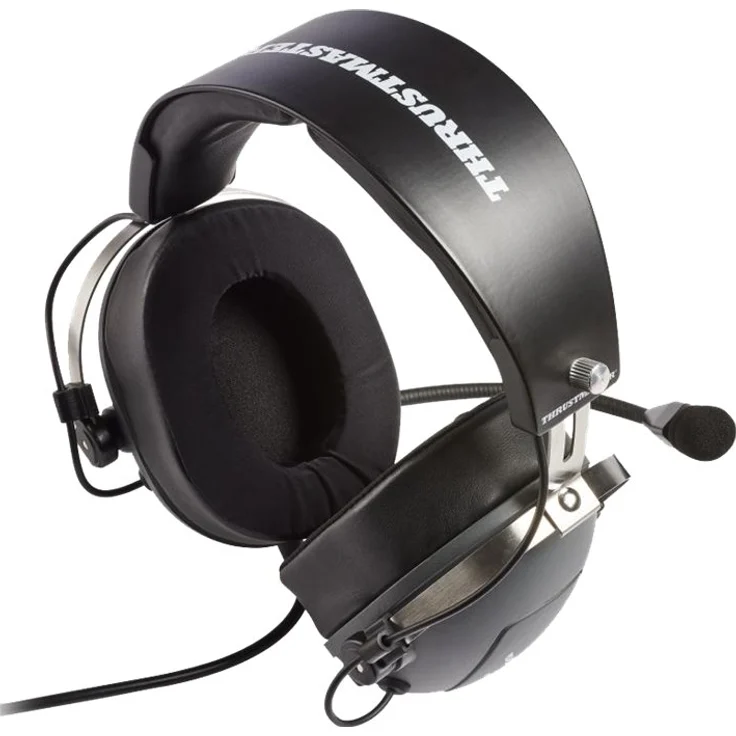 Thrustmaster T.Flight U.S. Air Force Edition (Gaming-Headset, 50mm Treiber, abn. Richtmikrofon, Memoryschaum m. Gelkissen, PS4 - Xbox One - PC) – Bild 4