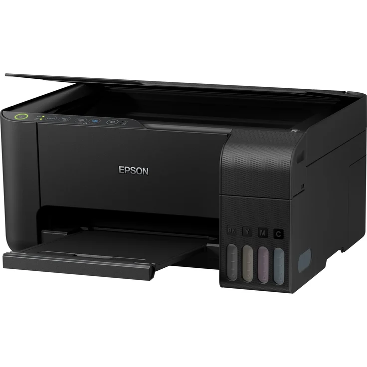 Epson EcoTank ET-2710 (3-in-1) Multifunktionsdrucker - (Tintenstrahl) Farbe, Druckgeschwindigkeit: 10 s/w, 5 Farbe, Auflösung: 5760 x 1440, WLAN, Mobile Print, Wi-Fi Direct (C11CG86403) – Bild 8