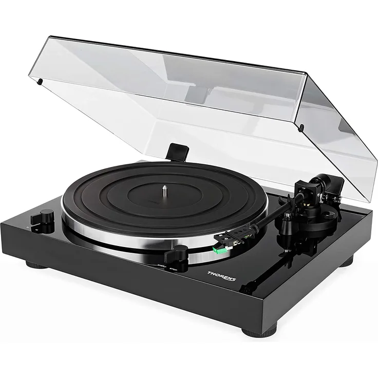 Thorens TD 202 Plattenspieler Hochglanz Schwarz