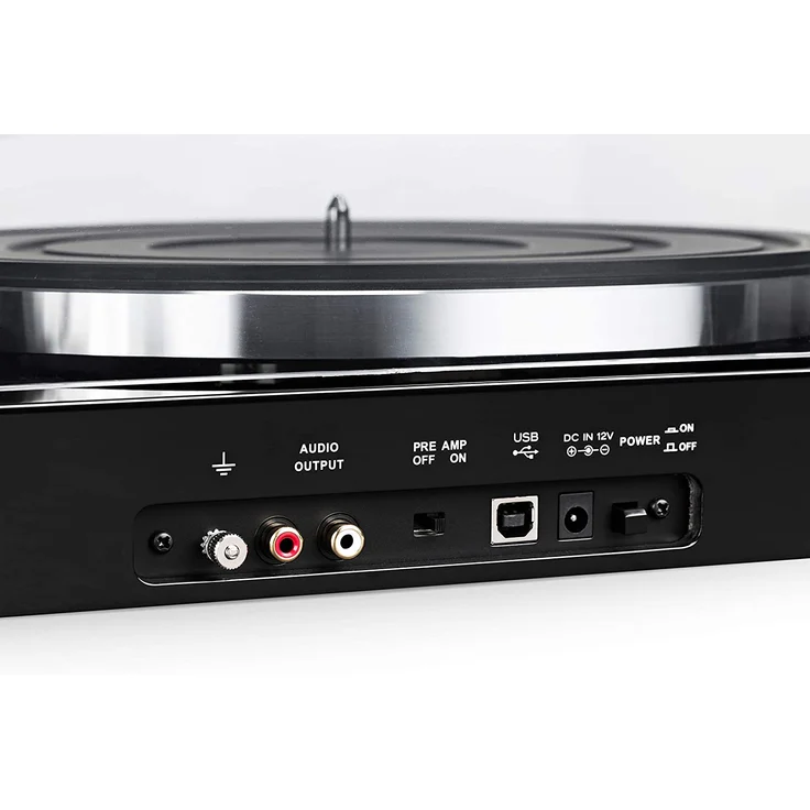 Thorens TD 202 Plattenspieler Hochglanz Schwarz – Bild 2