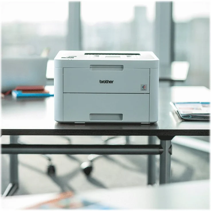 Brother HL-L3230CDW - LED-Drucker, Farbe, Auflösung: 2400 x 600 dpi, Druckgeschwindigkeit (S/W): S/min, Papierzufuhr: 250 Blatt (HLL3230CDWG1) – Bild 4