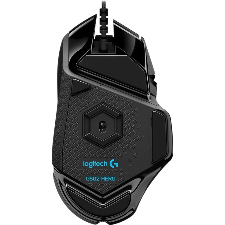 Logitech G502 HERO High-Performance Gaming Maus, HERO 16000 DPI Optischer Sensor, RGB-Beleuchtung, Gewichtstuning, 11 Programmierbare Tasten, Benutzerdefinierte Spielprofile, PC-Mac - EU-Verpackung – Bild 11