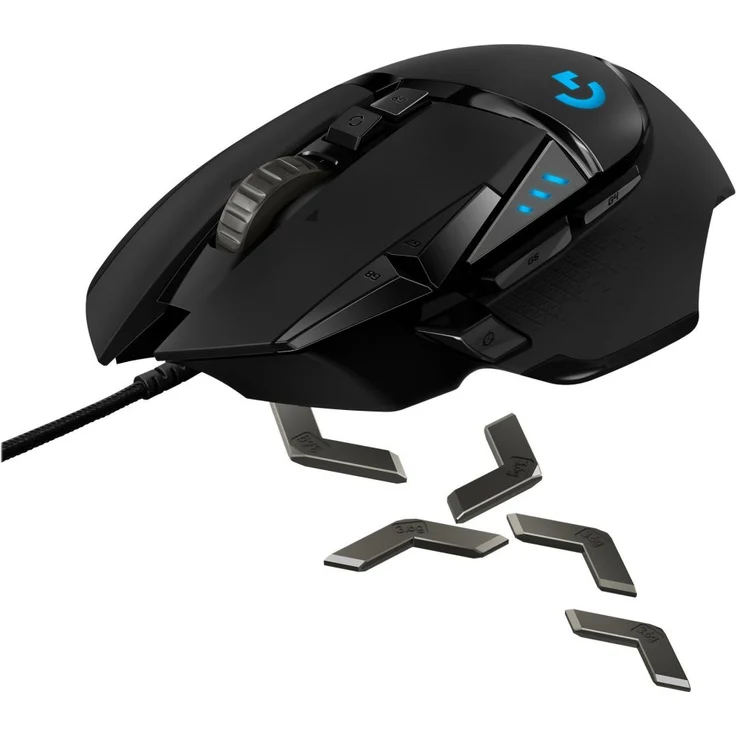Logitech G502 HERO High-Performance Gaming Maus, HERO 16000 DPI Optischer Sensor, RGB-Beleuchtung, Gewichtstuning, 11 Programmierbare Tasten, Benutzerdefinierte Spielprofile, PC-Mac - EU-Verpackung – Bild 17