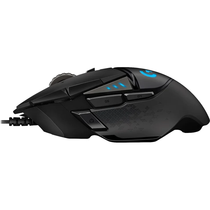 Logitech G502 HERO High-Performance Gaming Maus, HERO 16000 DPI Optischer Sensor, RGB-Beleuchtung, Gewichtstuning, 11 Programmierbare Tasten, Benutzerdefinierte Spielprofile, PC-Mac - EU-Verpackung – Bild 13