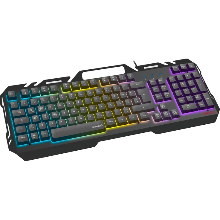 SPEEDLINK ORIOS - Tastatur - backlit - USB - Schwarz (SL-670003-BK) – Bild 6