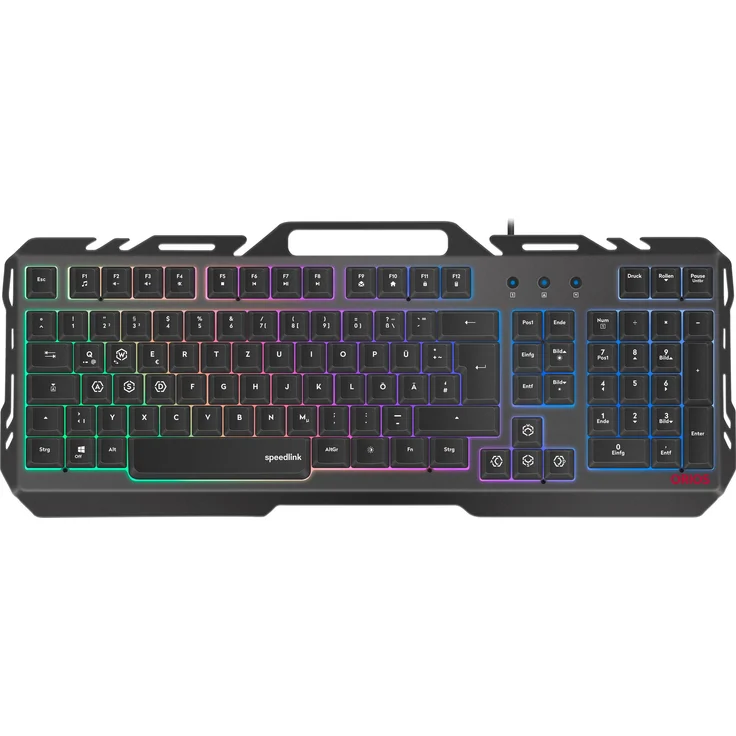 SPEEDLINK ORIOS - Tastatur - backlit - USB - Schwarz (SL-670003-BK) – Bild 3