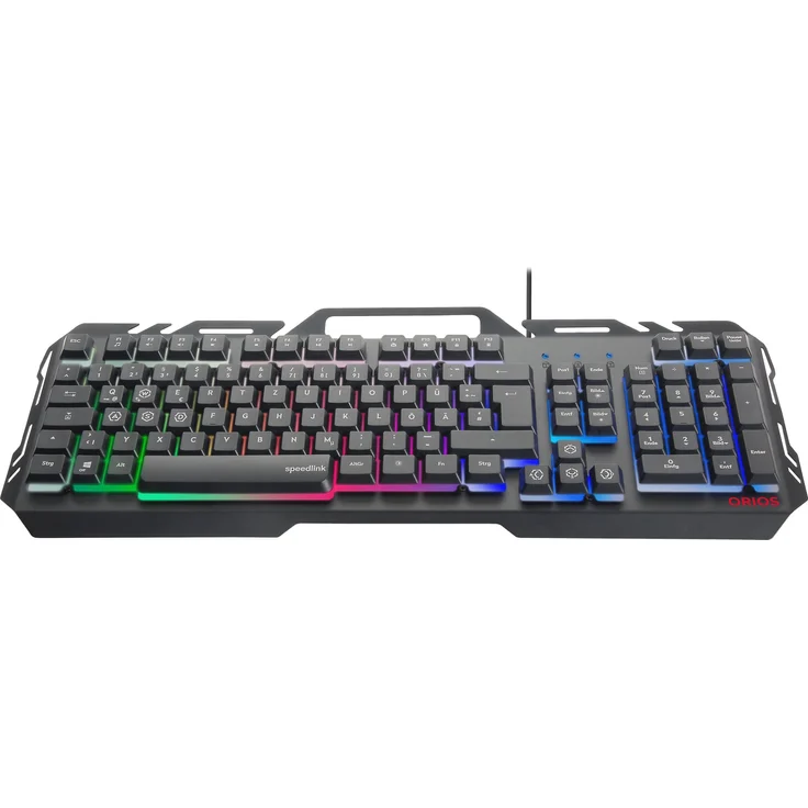 SPEEDLINK ORIOS - Tastatur - backlit - USB - Schwarz (SL-670003-BK) – Bild 4